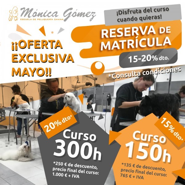 ¡Ofertón de mayo! Reserva tu matrícula y consigue increíbles descuentos