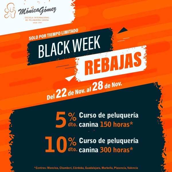 Llega la Black Week con descuentos en nuestros cursos