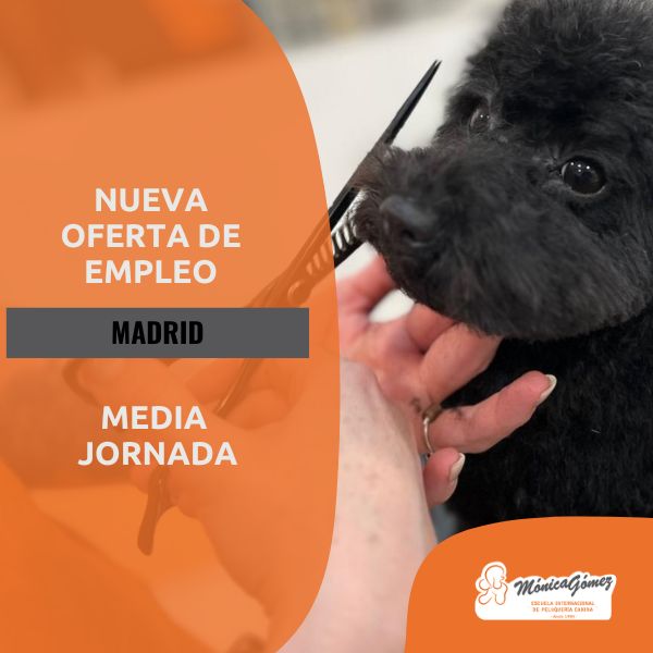 Oferta de empleo para Peluquero Canino en Madrid